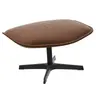 Hocker Helge - Leder Anilin, Cognac