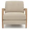 Sessel Karasu - Chic, Stoff, Natur