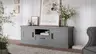 TV-Board Litchfield - Dark Grey, Non-Antique
