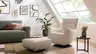 Sofa Lilaia - 1,5-Sitzer XL mit 1,5-Sitzer XL Tief, Stoff, Olivgrün