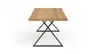 Esstisch Clifton - LB ca. 220x100 cm, Zerreiche massiv