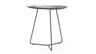 Ecktisch Fano - LBH ca. 59x50x55 cm, HPL Laminat, Graubraun