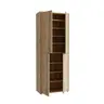Schuhschrank FAID- B ca. 75 cm, Eiche Dekor