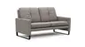 Sofa Tenero - 2-Sitzer, Stoff, Grau