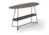 Konsolentisch Fano - BHT ca. 120x75x45 cm, HPL, Bronze