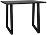 Bartresentisch - LB ca. 120x70 cm, Graphit, Schwarz