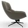 Sessel Unn - Stoff, Taupe