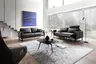 Sofa Enna - 3,5-Sitzer inklusive Relaxfunktion (motorisch), links und rechts, Leder, Anthrazit