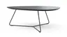 Couchtisch Fano - LBH ca. 87x78x33 cm, Fenix, Schwarz