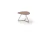 Couchtisch Fano - LBH ca. 67x60x43 cm, Fenix, Bordeaux
