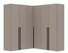Eckschrank JOIN IT- B ca. 203 cm,  Nougat