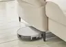 Wohnlandschaft - Longchair links mit 2,5-Sitzer und Ecke rechts, Kopfteil vertellbar, Stoff, Ecru
