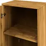 Garderobenschrank Savannah - Wildeiche massiv, natur geölt