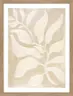 gerahmter Digitaldruck - BHT ca. 30x40x2 cm, Hellbeige