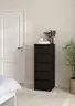 Kommode - B ca. 41 cm, Schwarz