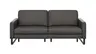 Sofa Enna - 3,5-Sitzer inklusive Relaxfunktion (motorisch), links und rechts, Leder, Anthrazit