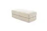 Hocker JOVIN - Stoff, Beige