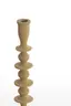 Kerzenleuchter - DH ca. 10x34,5 cm, Beige