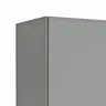 Drehtürenschrank Viana - B. ca. 101 cm, Lack, Steingrau