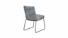 Stuhl Calgary - Stoff, Hellblau