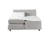 Boxspringbett Premium Line Diamond - Liegefläche ca. 180x200 cm, motorische Funktion, Stoff, Hellgrau