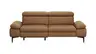 Sofa Felipa - 3-Sitzer inkl. Relaxfunktion (motorisch) und Kopfteil verstellbar, Leder, Cognac