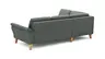 Ecksofa Rockport A - Ecke links mit 2,5-Sitzer, Stoff, Grau