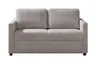 Sofa - 2-Sitzer, Schlaffunktion mit Bettkasten, Stoff, Cappuccino
