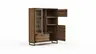 Wandboard Farmingdale - Eiche massiv, legno