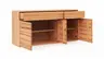 Sideboard Hillsboro - Buche/Kernbuche natur, geölt