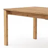 Esstisch Farmingdale - ausziehbar, Platte mit gerader Kante, LB ca. 200x90 cm, Eiche massiv, natur geölt