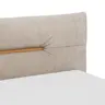 Boxspringbett Alpin - Liegefläche ca. 180x200 cm, Stoff, Graubeige