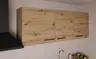 Küchenblock- ohne E-Geräte, B ca. 280 cm, Eiche Dekor, Kaschmir, Matt