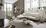 Fernsehsessel EM Menifee - Relaxfunktion manuell, Leder, beige