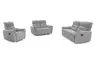 TV-Sessel Utah- Relaxfunktion, Chenille, Hellgrau