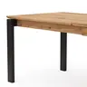 Esstisch Farmingdale - ausziehbar, LB ca. 160x90 cm, Eiche massiv, natur geölt
