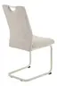 Freischwinger - Stoff, Creme