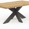 Esstisch Clifton - LB ca. 180x100 cm, Wildeiche massiv