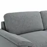 Sofa Oviedo - 2-Sitzer, keine Funktionen, Flachgewebe, Grau