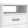 Schreibtisch - LB ca. 110x49 cm, Weiß