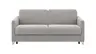 Sofa Nuoro - 2,5-Sitzer inkl. Schlaffunktion, Armlehne mit Kufe, Stoff, Grau