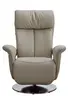 Fernsehsessel EM 8039-8049 - Relaxfunktion inkl. Aufstehhilfe motorisch, Leder, Schlamm