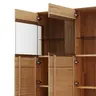 Highboard Estana - Eiche massiv, legno