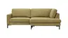 Ecksofa Oviedo - 1,5-Sitzer mit Ecke rechts, Stoff, Senfgelb