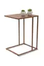 Beistelltisch - LB ca. 43x38 cm, Mocca