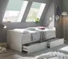 Funktionsbett- Liegefläche ca. 90x200 cm, Weiß