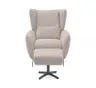 Hocker EILA - Stoff, Rosa