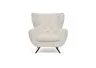Sessel CHIRA - Stoff, Creme