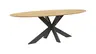 Esstisch Phoenix - LB ca. 240x110 cm, Eiche massiv, oval
