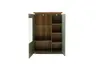 Highboard - mit Beleuchtung, B ca. 98 cm, Salbeigrün, Eiche Evoke Nachbildung
